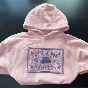 CALIFORNIA STREET CANNABIS CO -  CSCC Hoodie - L Pink