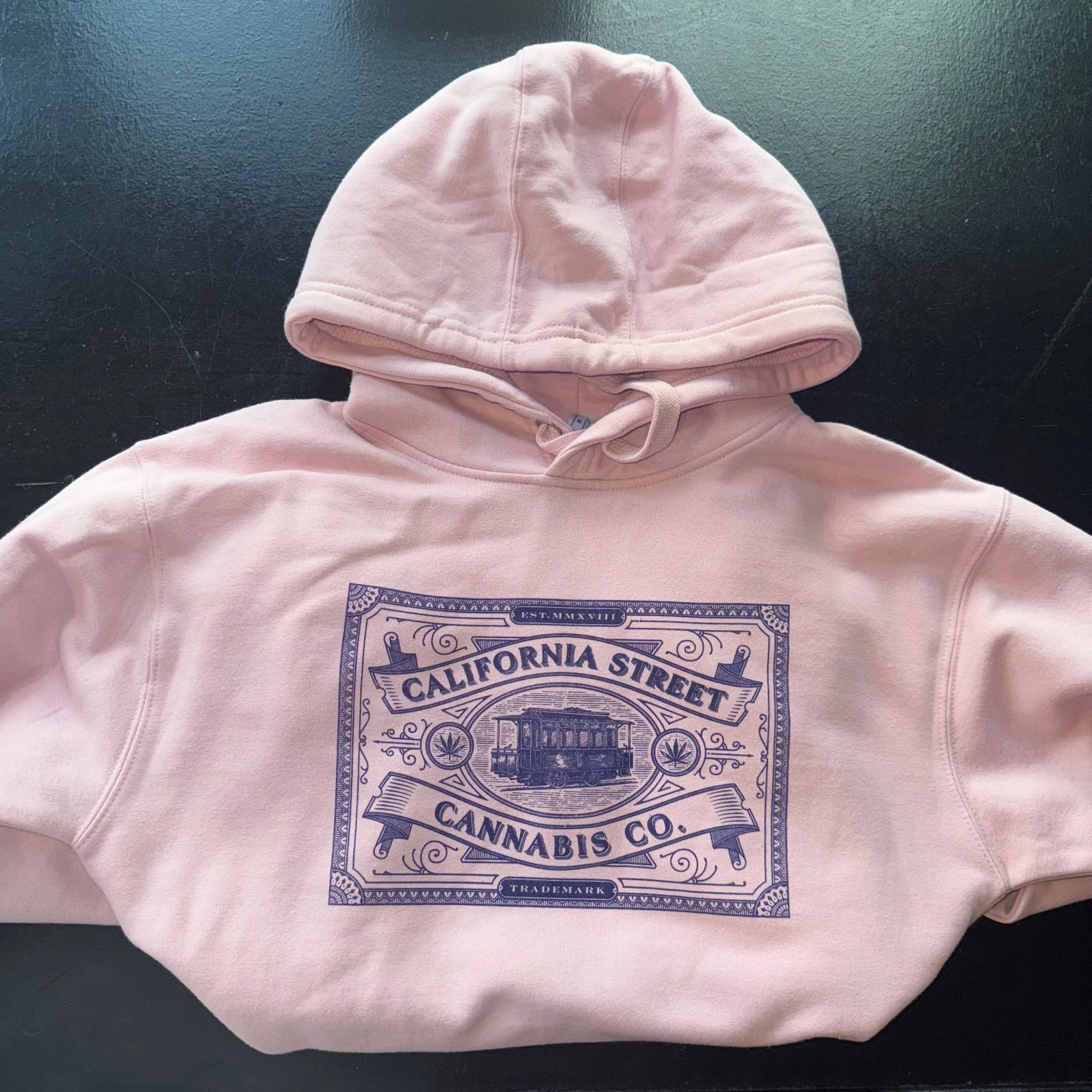CALIFORNIA STREET CANNABIS CO -  CSCC Hoodie - L Pink Main Image