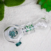 MN Simple | Simple Spoon with Screen | Teal & Clear