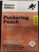 District Edibles Puckering Peach 250mg (Medical)