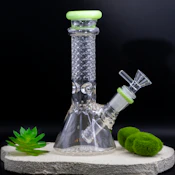 MN Legit | Diamond Beaker Milky Green | Milky Green