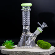 Hipnautyc | Diamond Beaker Milky Green | Milky Green