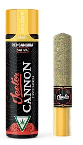 JEETER - Jeeter-Cannon-Red Sangria-Live Resin-Infused Pre Roll-Sativa-46.58%-1.3G