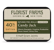 Florist Farms- Live Resin infused Preroll- Candy Jack- 5 pack .5g each-Sativa