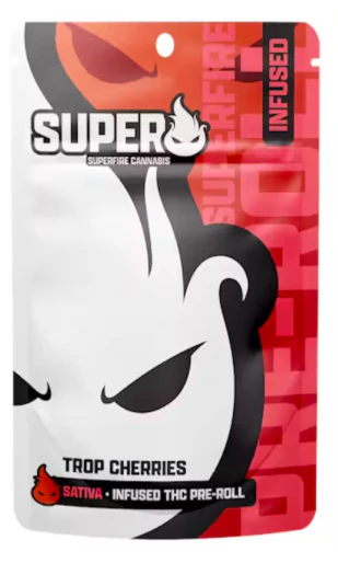 Superfire Cannabis - Superfire- Trop Cherries- 1.2g Infused Preroll -Sativa -42.42%THC Main Image