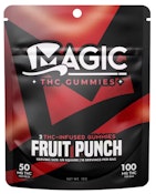  Magic-Gummies- Fruit Punch-Sativa-200mg THC