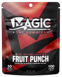 Magic -  Magic-Gummies- Fruit Punch-Sativa-200mg THC