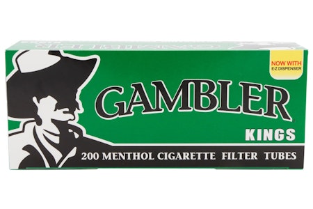 Gambler - Gambler- Menthol Cigarette Tubes Kings- 200ct