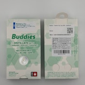 Buddies | Distillate Disp 0.5g [CBD] | Blackberry Fire