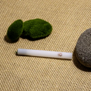 Pot Mama's - Pot Mamas | White 4" Chillum PM Logo