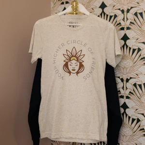 Pot Mama's - Your Higher Circle of Friends | Oatmeal T-Shirt