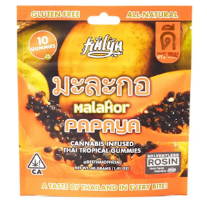 DEE THAI - Dee Thai - Edibles - Gummies - Papaya - 100MG