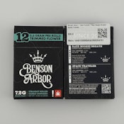 Benson Arbor | 12pk Prerolls | Razz Boogie Breath/ Space Traveler