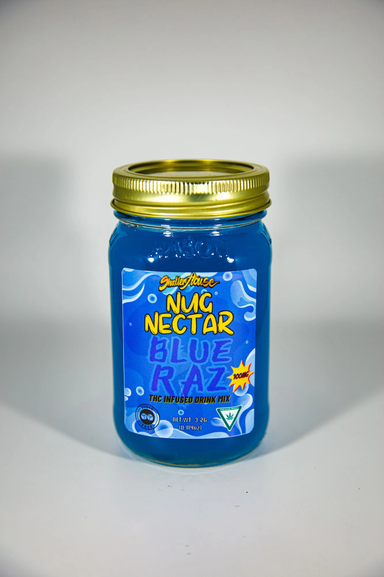 Shatter House - Blue Raz 100mg Nug Nectar Main Image