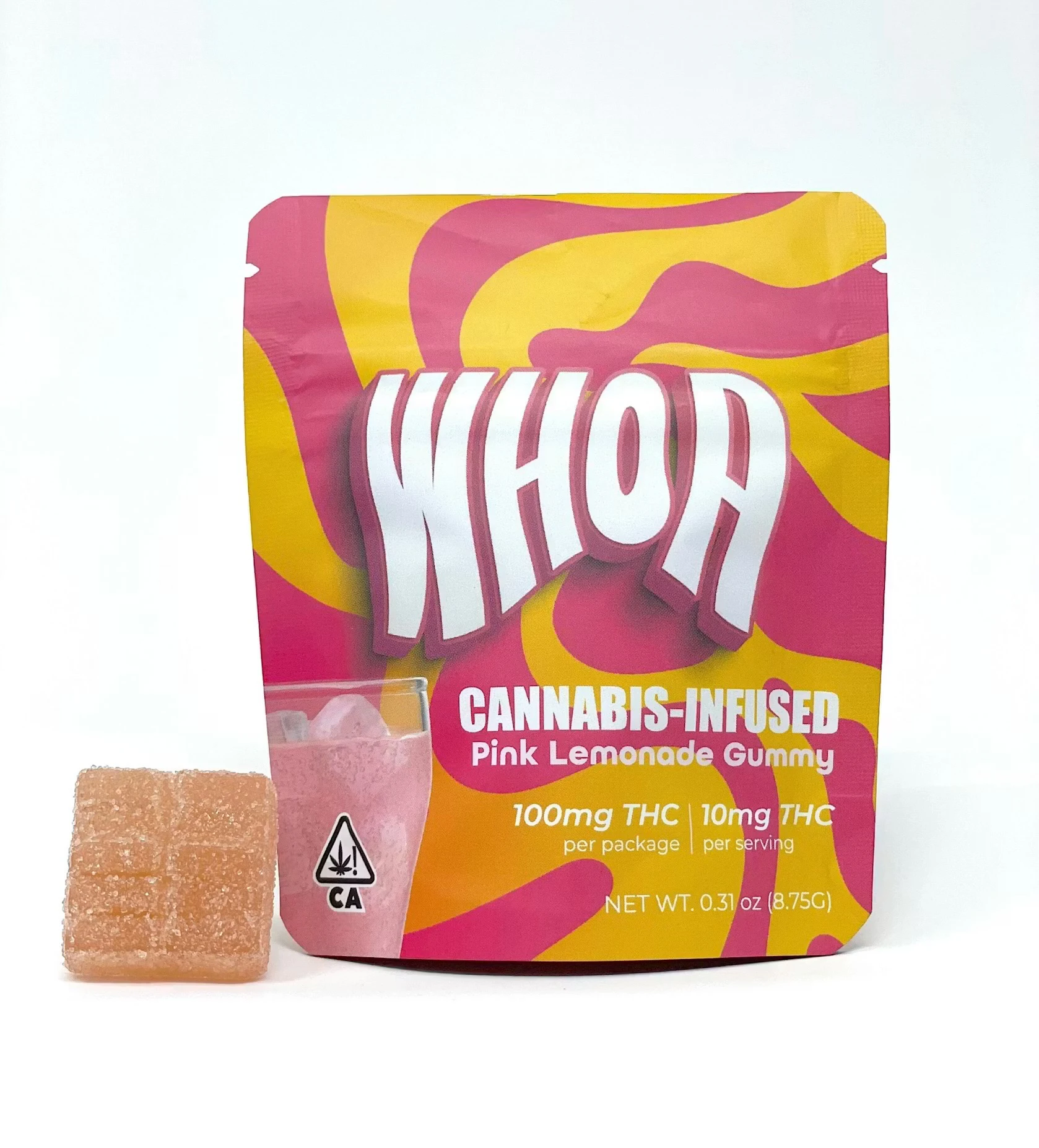 Whoa - WHOA - Edible - Single - Pink Lemonade - 100MG Main Image