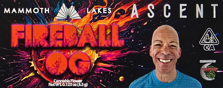 GREEN DRAGON (CA) - Fireball OG Sativa 3.5