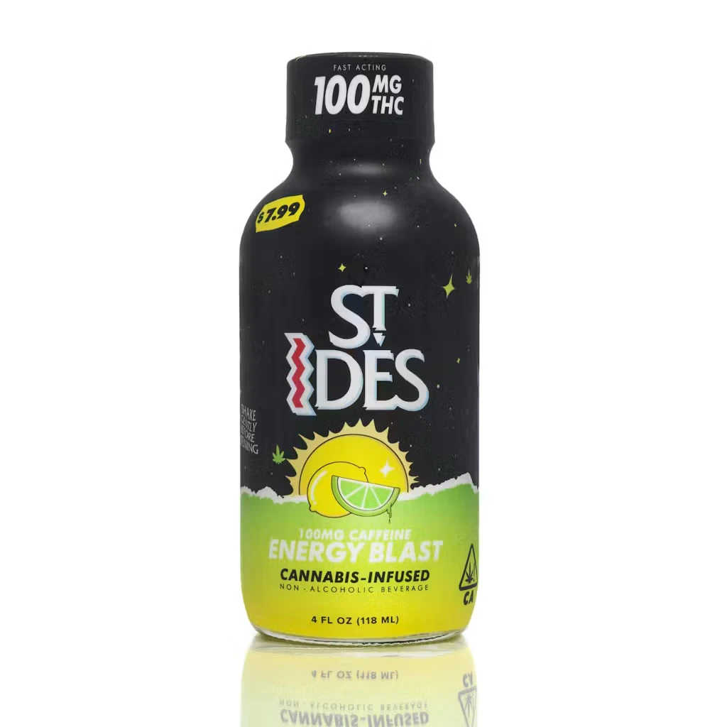 ST IDES - St. Ides - Drink - Energy Blast 4oz Shot 1:1 THC:Caffeine 100mg Main Image