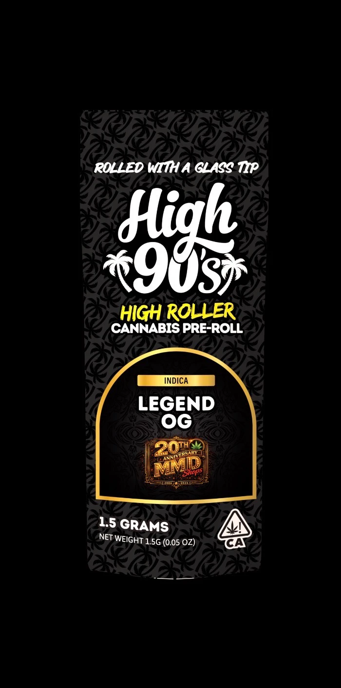 HIGH 90s - High 90's x MMD Preroll 1.5g Legend OG Main Image