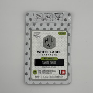 WHITE LABEL EXTRACTS - White Label | Shatter 2g [H] | Tahiti Twist