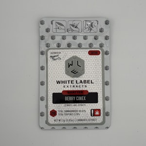 WHITE LABEL EXTRACTS - White Label | Shatter 2g [S] | Berry Cinex