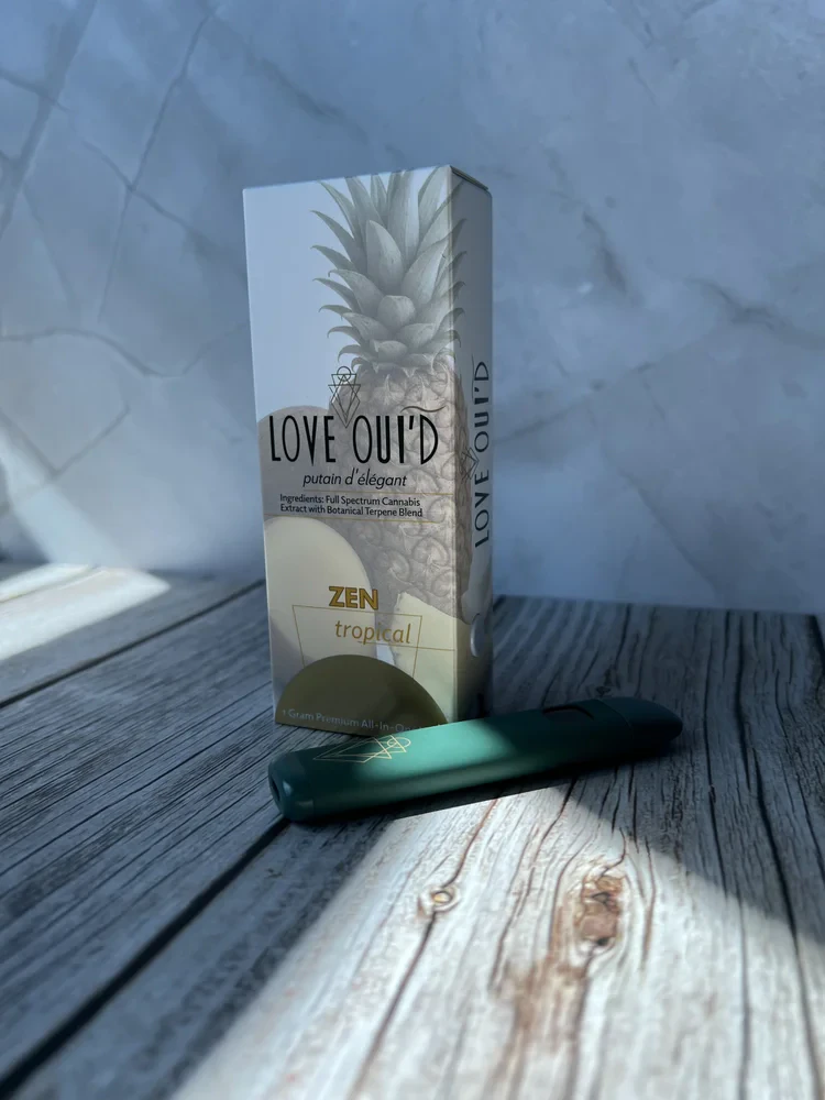 Love Oui'd - Love Oui'd - Zen Tropical - AIO Vape - 1g Main Image