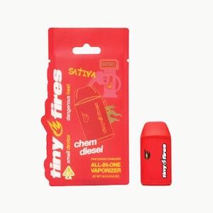 Tiny Fires - Chem Diesel (S) 91.01% THC  | Tiny Fires | 1g AIO