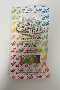 ERRL HILL - Errl Hill 1g Purple Urple Live Resin AIO Disposable