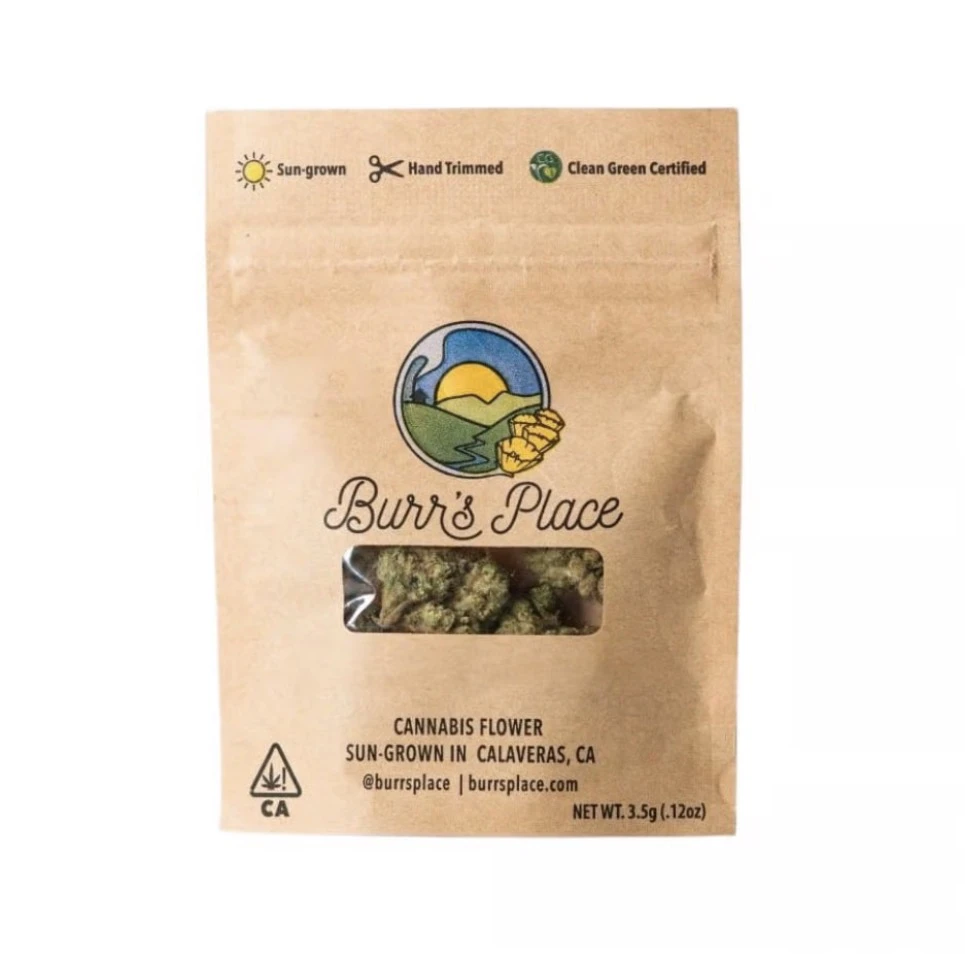 Burr's Place - Burr's Place - Flower - Sun Grown - Sugar Pine OG - 3.5g Main Image