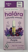 Halara 1g Granddaddy Purple Cartridge