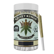Quiet Kings - Disposable - Live Resin - Blackberry Kush - 1g