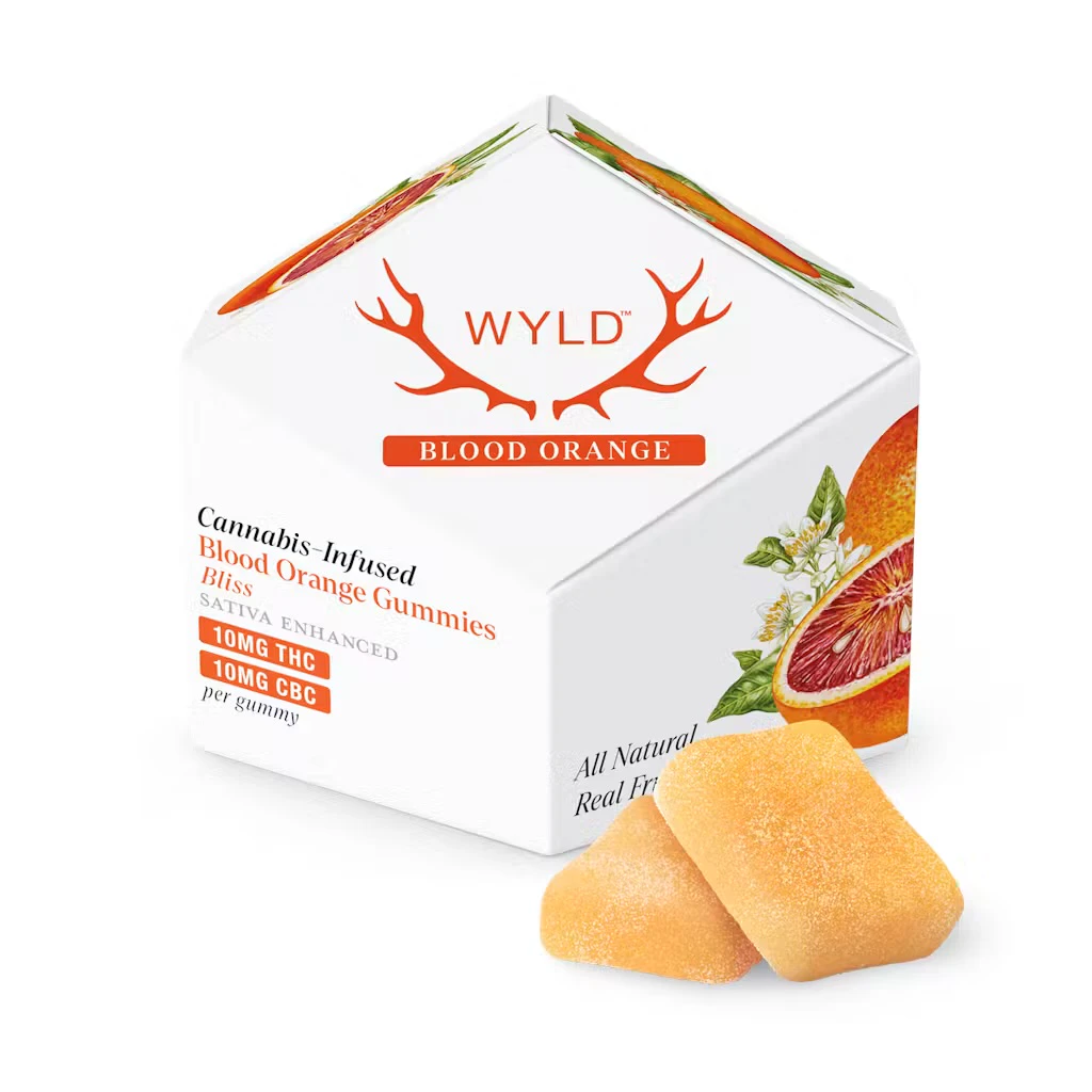 WYLD - Wyld - Edibles - Gummies - Blood Orange 1:1 THC:CBC - 100mg pp Main Image