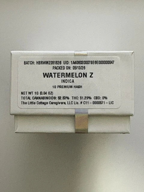 Herbarium - Herbarium | Watermelon Z | 1g Hash Jar Main Image