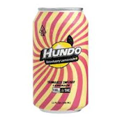 Hundo - Strawberry Lemonade Beverage 12OZ 100MG