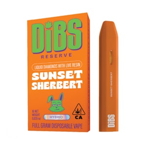 Dibs - DIBS - Sunset Sherbert 1g Disposable