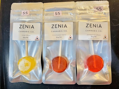 NO BRAND - 25mg Lollipop | Live Resin | Zenia Cannabis 