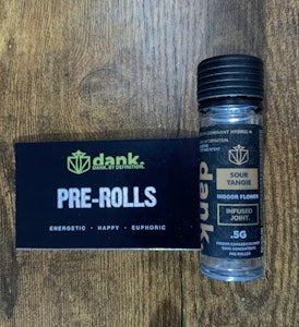 Dank - Dank- Sour Tangie - .5g infused preroll