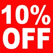 10% off all orders over $250