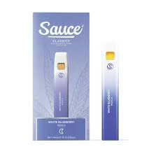 Sauce. - Sauce Classics - Disposable - Distillate - White Blueberry - 1g Main Image