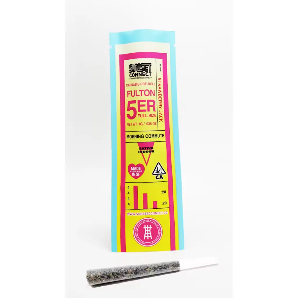 Sunset Connect - Sunset Connect - Strawberry Jack 1g Pre Roll Main Image