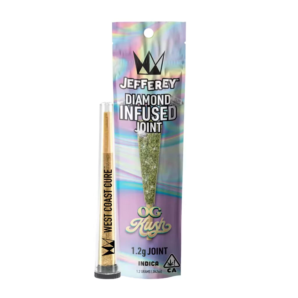 West Coast Cure - WCC - OG Kush 1.2g Infused Pre Roll Main Image
