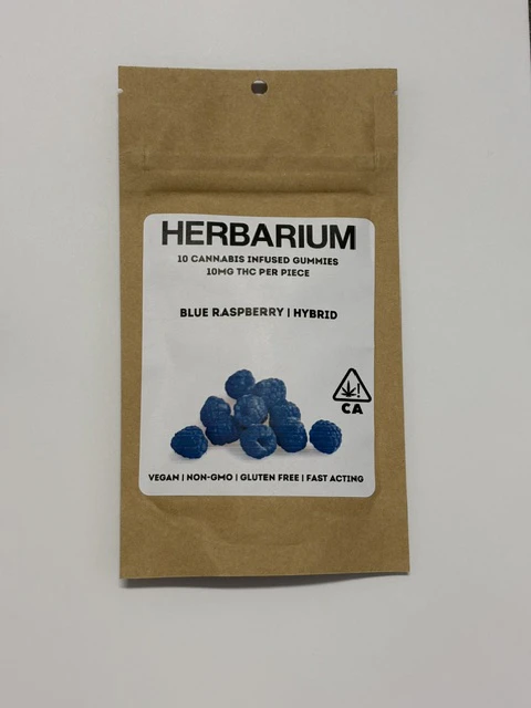 Herbarium - HERBARIUM | BLUE RASPBERRY| 100MG GUMMIES Edible Main Image