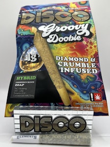 DISCO DABS - Disco Dabs - Forbidden Runtz x Zoap, 1g Diamond & Crumble Infused Groovy Doobie