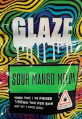 Glaze | Sour Mango Melon | 100mg | Gummies