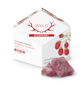 Raspberry (100 MG) | Gummies | Sativa