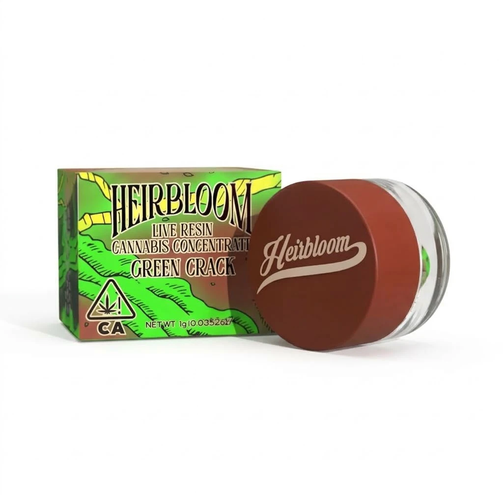 Heirbloom Legacy Flower - PROMO - Heirbloom - Concentrate - Green Crack - Sugar - 1g Main Image