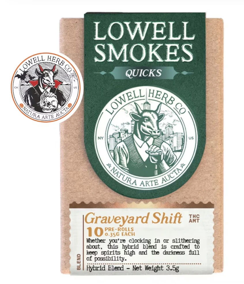 Lowell Farms - Graveyard Shift 10 Pack Pre Roll - .35G (3.5G) Main Image