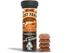 Lost Farm - Root Beer (Gastro Pop) Live Rosin Gummies 100mg