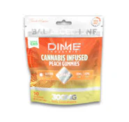 Dime Industries - Edible - Gummies - Peach - 100mg