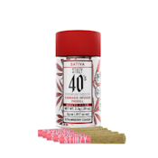 Stiiizy- STRAWBERRY COUGH - .5G 40's Infused Preroll 5 Pack