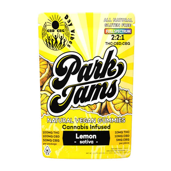 Park Jams - Park Jams - Edible - Gummies - Lemon Day Vibes CBD CBG - 100mg Main Image